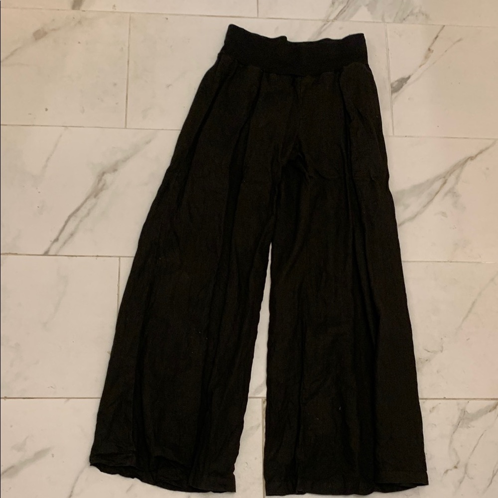 XCVI Black Wide Leg Pants